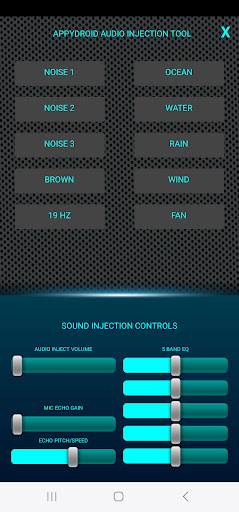 Audio Inject Tool Screen 3