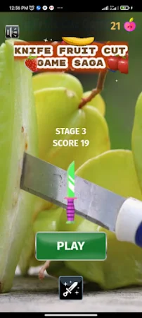 Game screenshot Knife Fruit Cut Game Saga hack