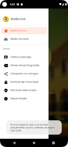 Radio Ica Screen 3