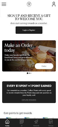 Local Food Group Loyalty Screen 2