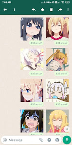 Imágen 3 Anime Stickers for WA-Animated android