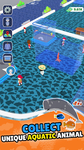 Android application My Idle Aquarium - Sea Zoo screenshort
