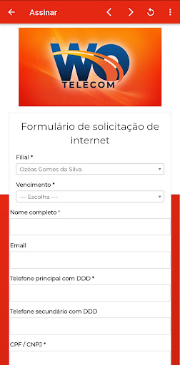 WOtelecom Screen 3