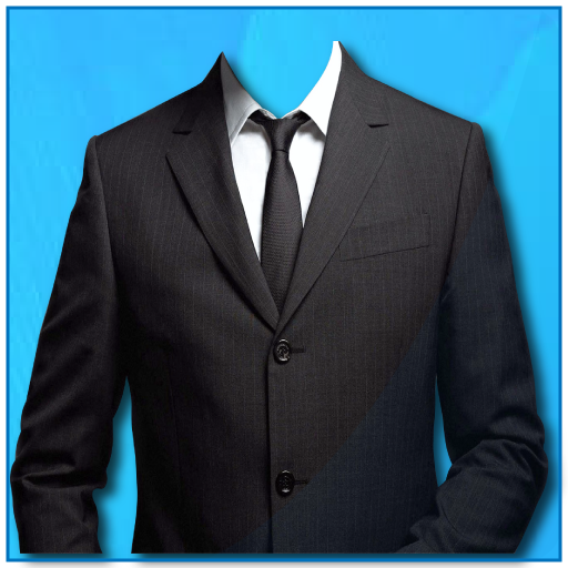 formal Men suit photo editor logo