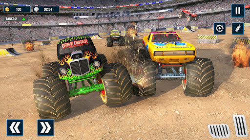 Monster Truck Game Derby Truck screenshot 13