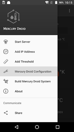 Mercury Droid Screen 2
