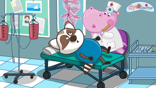 Captura de Pantalla 11 Oculista Hippo: Juego médico android