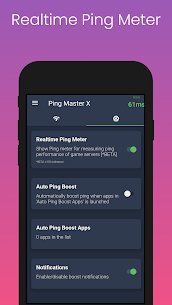Ping Master X: Set Best DNS For Gaming [Pro] v1.0.6 [Mod] 3