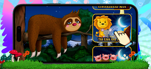 Screenshot of Bedtime Stories by KidzJungle