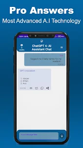 ChatGPT 4: AI Assistant Chat