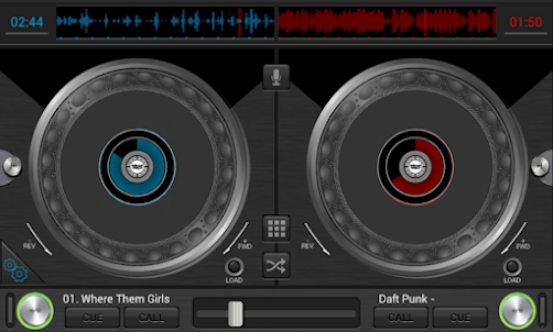 Virtual DJ Mixer App