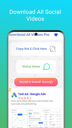 Android application Download All Videos 2023 screenshort