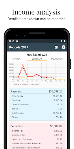 Salary Recorder Screen 2