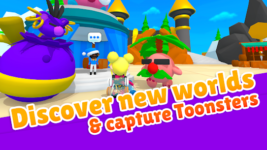 Toonsters MOD APK :Crossing Worlds (Instant Win/No Ads) Download 2