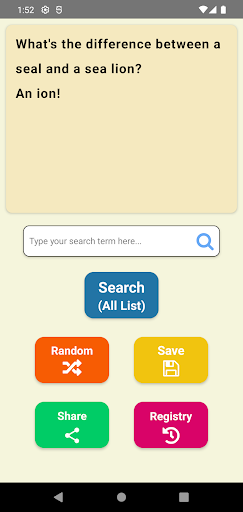 Android application JokeBox: Random Joke Generator screenshort