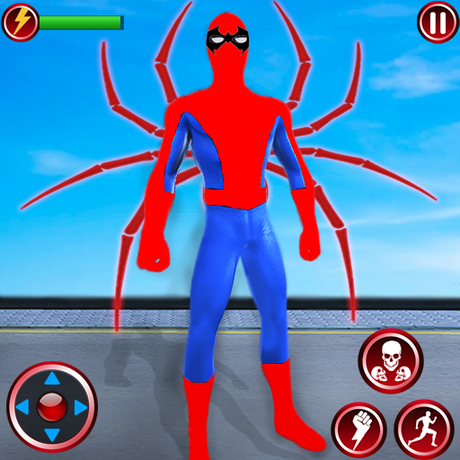 Spider Game- Rope Hero Game  screenshots 1