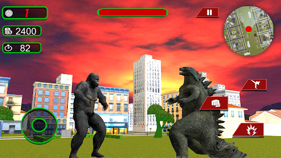 Godzilla Vs King Kong Rampage 1 APK screenshots 10