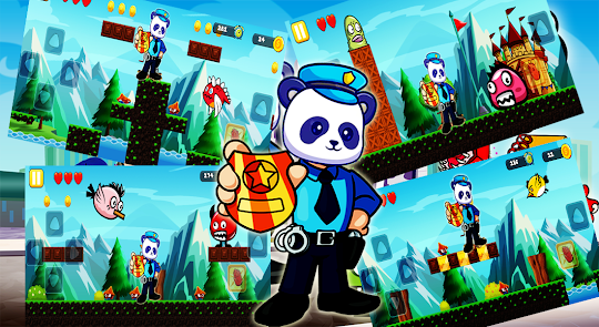 Super Panda Adventure Police