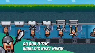 Hero Factory - Idle tycoon - Screenshot 1