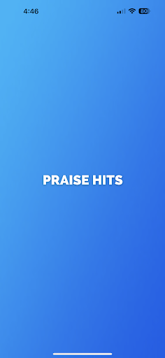Android application Praise Hits screenshort