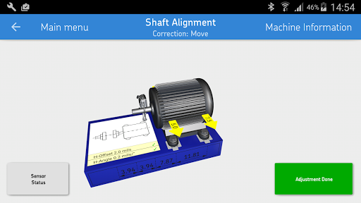 SKF Shaft alignment Screen 3