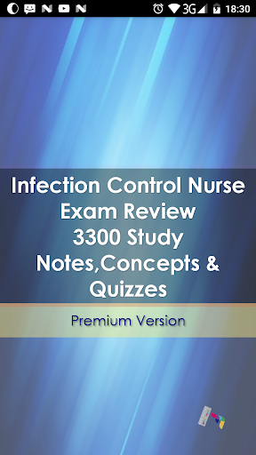 Android application Infection Control Nurse Exam screenshort