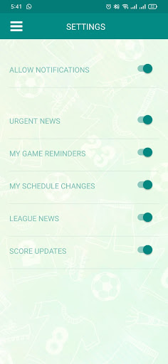 Android application CRL Referee screenshort