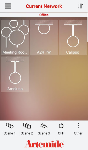Artemide App Screen 3