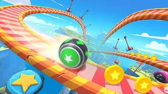 Game screenshot 3Dスーパーローリングボールレース apk download