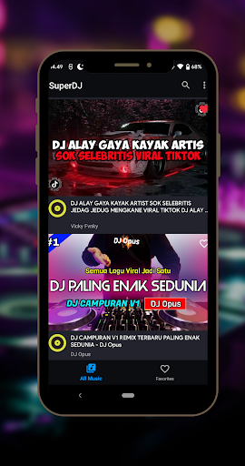 Android application DJ ASU LAMA SUKA DIA REMIX screenshort