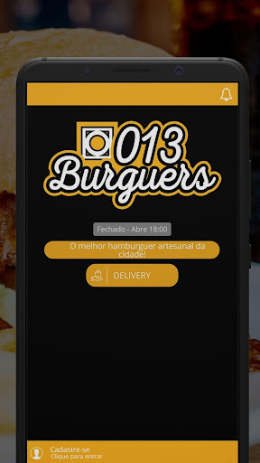 Android application 013 Burguers screenshort