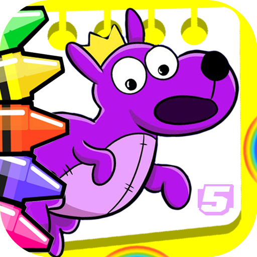Purple Rainbow Friend coloring – Apps no Google Play