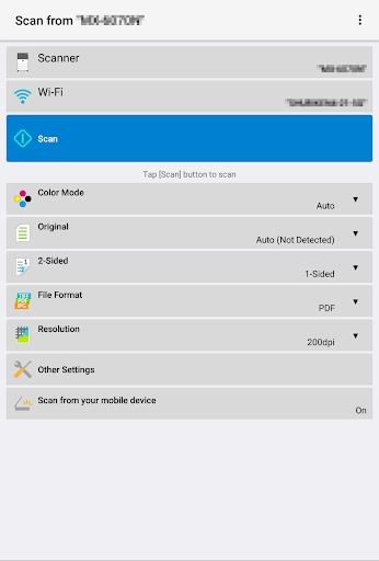 Sharpdesk Mobile Screen 2