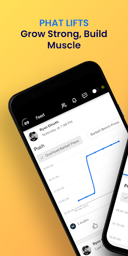 Android application PHAT Lifts (Logger & Tracker) screenshort