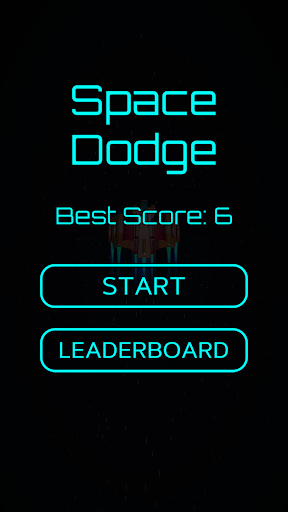 Android application Space Dodge screenshort