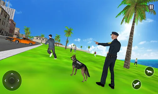 Police Dog Sim 3D Cop Chase