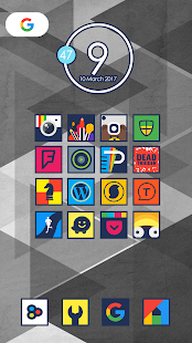 Captura de pantalla del paquet d'icones d'Aolix
