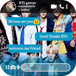 Cover Image of Unduh fake call live chat video with bts-prank 3.0 APK
