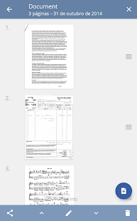 TurboScan: digitalize documentos e faturas em PDF Screenshot