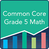 Common Core Math 5th Grade: Practice Tests, Prep icon