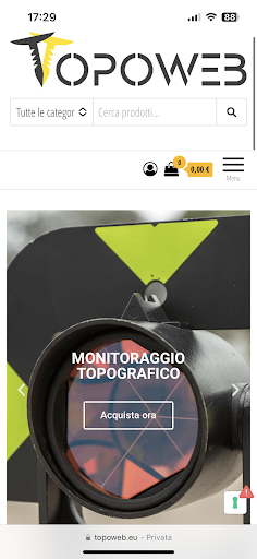 Android application Topoweb screenshort