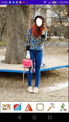 Women Jeans Photo Changer Screen 3