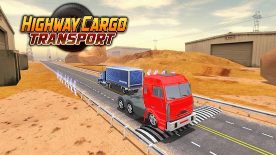 Highway Cargo Truck Simulator Screenshot