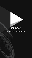 screenshot of Black Music Player : MP3 Audio
