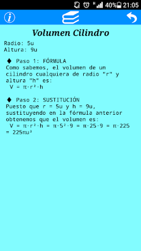 Áreas y volúmenes Screen 3