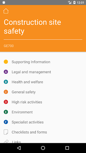 CITB HS&E Publications Screen 2