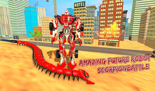 Captura de Pantalla 7 Centipede Robot Car Game 2022 android