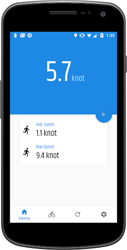 Android application GPS Speedometer - Odometer App screenshort