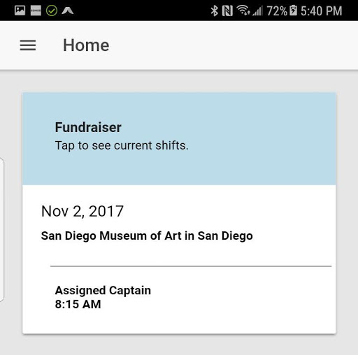 Android application RoostedHR screenshort