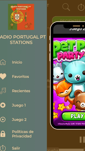 Radio Portugal PT Stations Screen 3